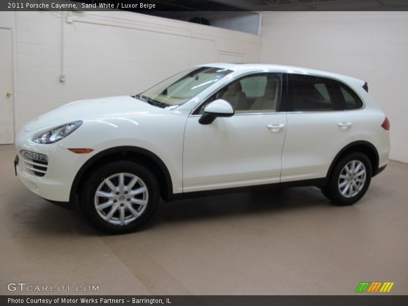 Sand White / Luxor Beige 2011 Porsche Cayenne