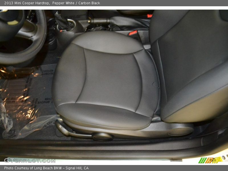 Pepper White / Carbon Black 2013 Mini Cooper Hardtop