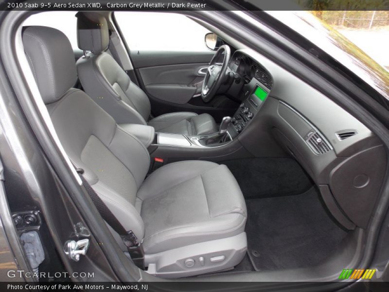 Front Seat of 2010 9-5 Aero Sedan XWD