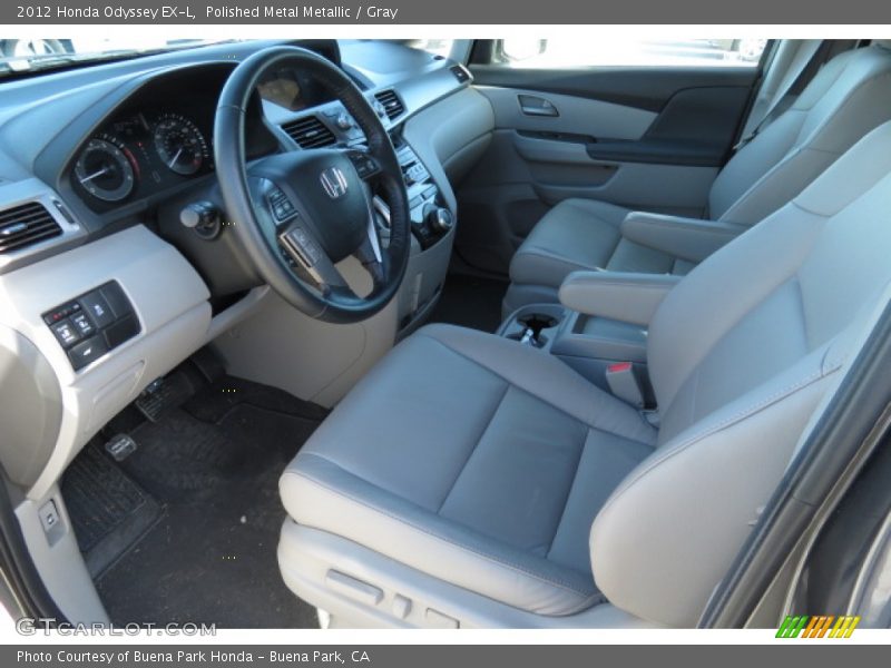 Polished Metal Metallic / Gray 2012 Honda Odyssey EX-L