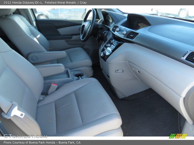 Polished Metal Metallic / Gray 2012 Honda Odyssey EX-L