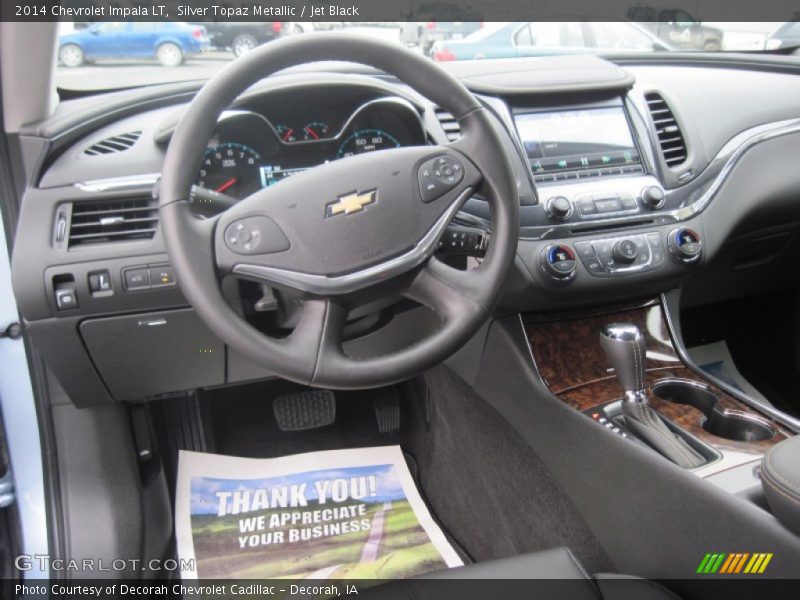 Silver Topaz Metallic / Jet Black 2014 Chevrolet Impala LT