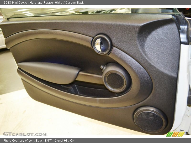 Pepper White / Carbon Black 2013 Mini Cooper Hardtop