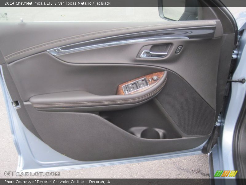 Silver Topaz Metallic / Jet Black 2014 Chevrolet Impala LT