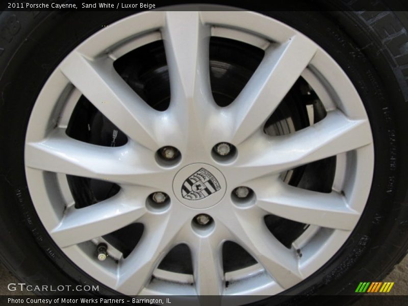Sand White / Luxor Beige 2011 Porsche Cayenne