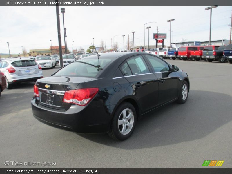 Black Granite Metallic / Jet Black 2012 Chevrolet Cruze LT