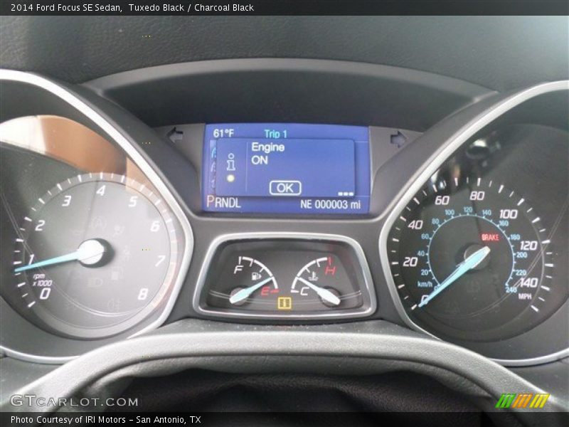 Tuxedo Black / Charcoal Black 2014 Ford Focus SE Sedan