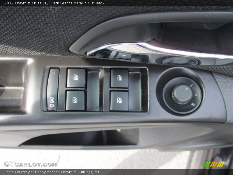 Black Granite Metallic / Jet Black 2012 Chevrolet Cruze LT
