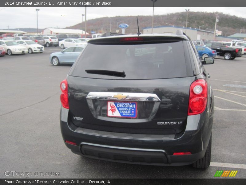 Ashen Gray Metallic / Jet Black 2014 Chevrolet Equinox LT