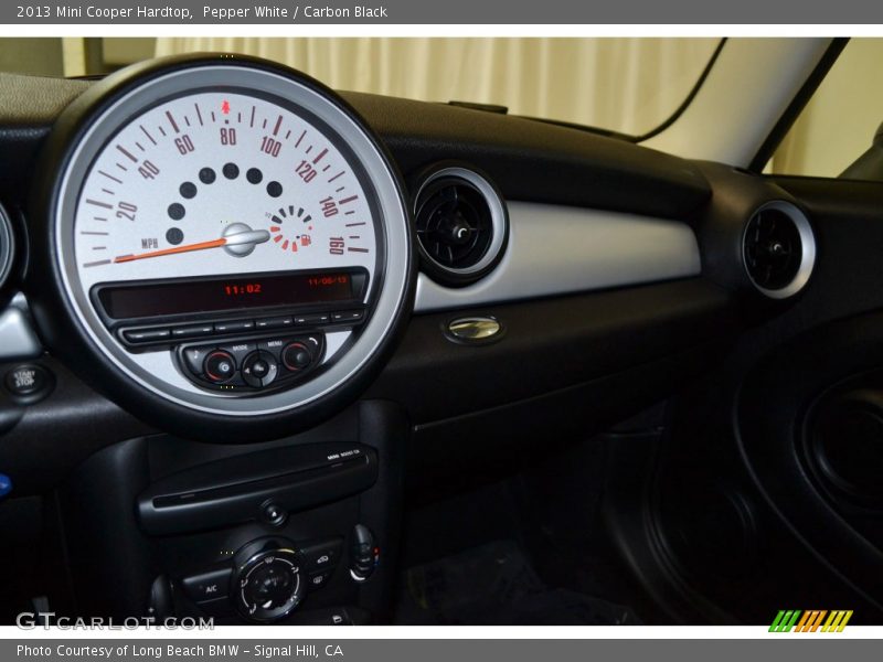 Pepper White / Carbon Black 2013 Mini Cooper Hardtop