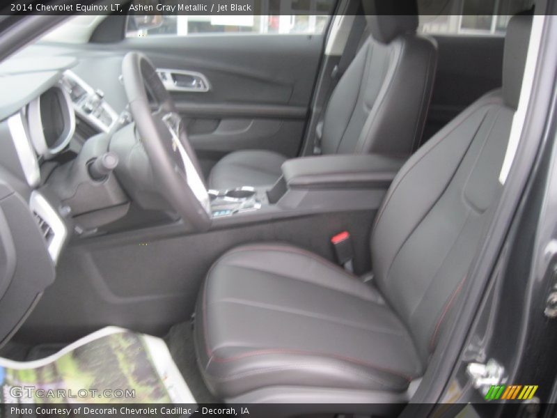 Ashen Gray Metallic / Jet Black 2014 Chevrolet Equinox LT