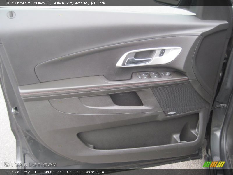 Ashen Gray Metallic / Jet Black 2014 Chevrolet Equinox LT