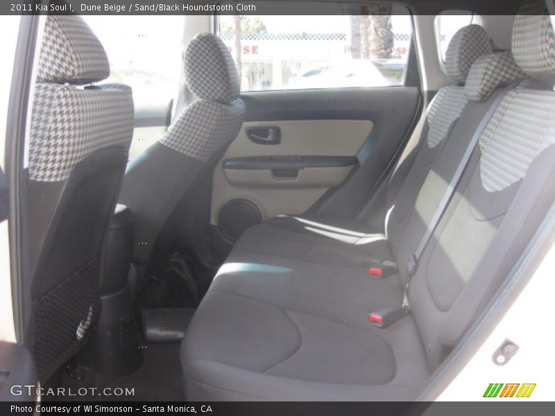 Dune Beige / Sand/Black Houndstooth Cloth 2011 Kia Soul !