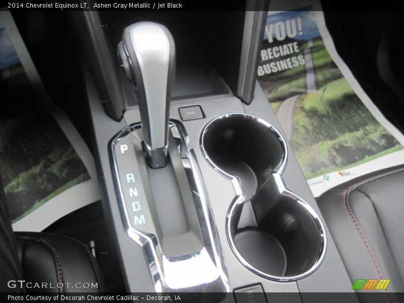 Ashen Gray Metallic / Jet Black 2014 Chevrolet Equinox LT
