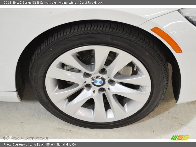Alpine White / Coral Red/Black 2013 BMW 3 Series 328i Convertible