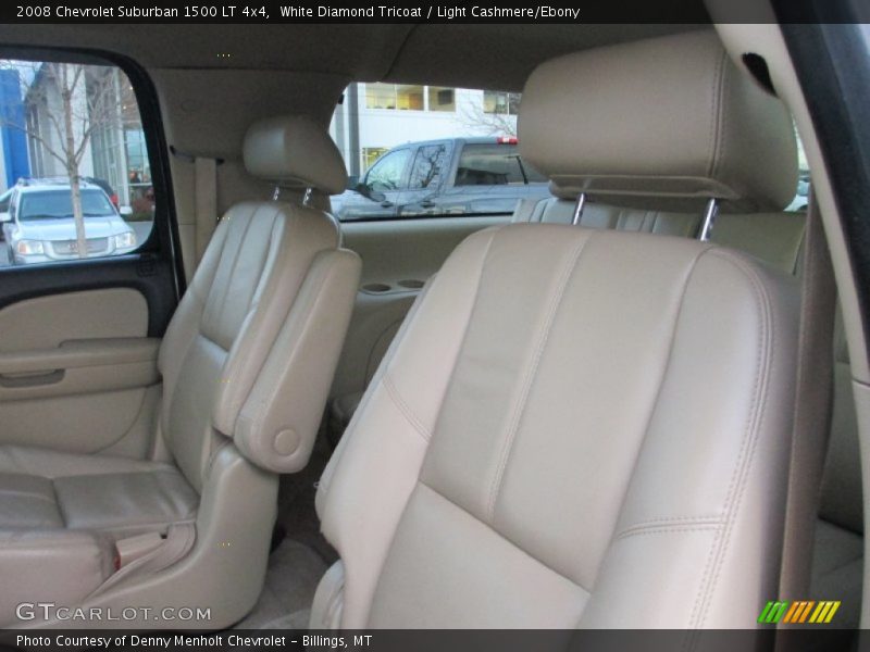 White Diamond Tricoat / Light Cashmere/Ebony 2008 Chevrolet Suburban 1500 LT 4x4