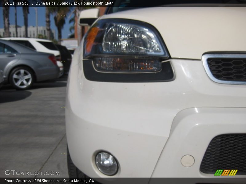 Dune Beige / Sand/Black Houndstooth Cloth 2011 Kia Soul !