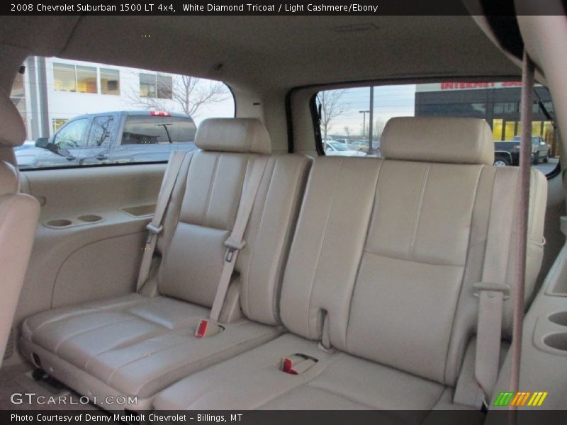 White Diamond Tricoat / Light Cashmere/Ebony 2008 Chevrolet Suburban 1500 LT 4x4