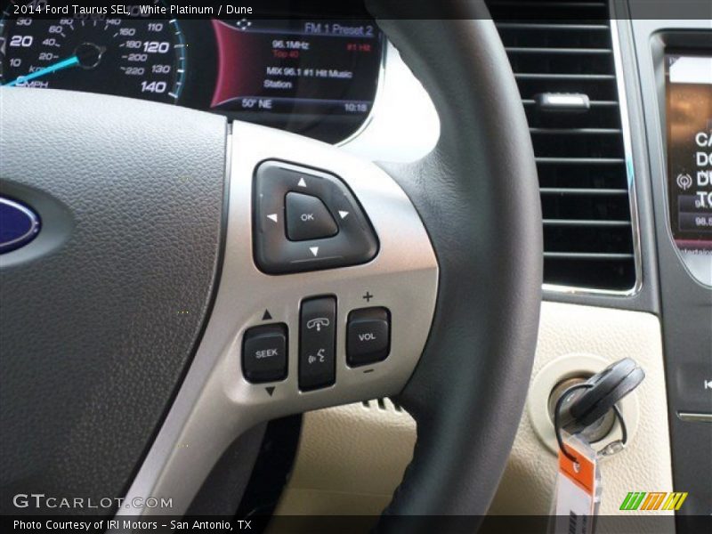 White Platinum / Dune 2014 Ford Taurus SEL