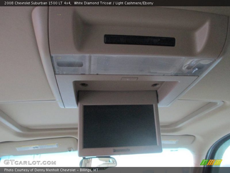 White Diamond Tricoat / Light Cashmere/Ebony 2008 Chevrolet Suburban 1500 LT 4x4
