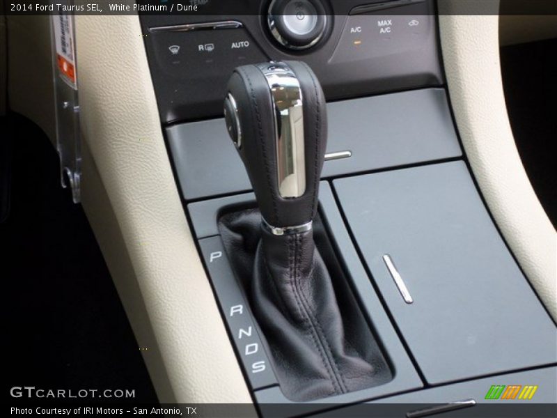 White Platinum / Dune 2014 Ford Taurus SEL