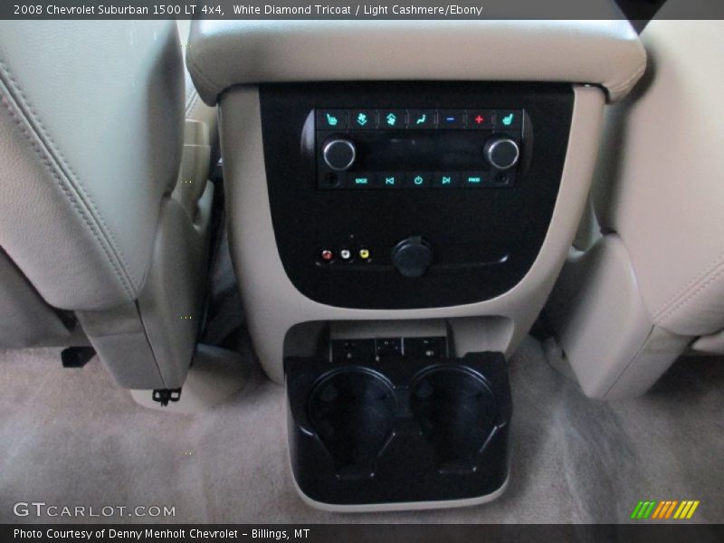 White Diamond Tricoat / Light Cashmere/Ebony 2008 Chevrolet Suburban 1500 LT 4x4