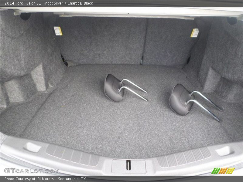 Ingot Silver / Charcoal Black 2014 Ford Fusion SE