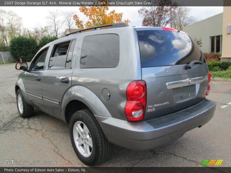 Mineral Gray Metallic / Dark Slate Gray/Light Slate Gray 2007 Dodge Durango SLT 4x4