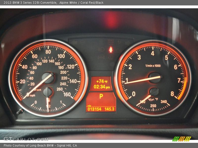  2013 3 Series 328i Convertible 328i Convertible Gauges