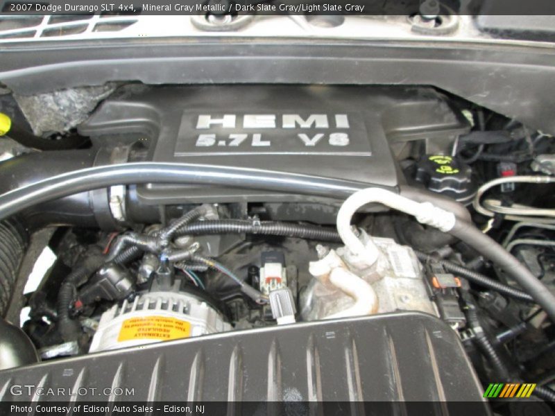 Mineral Gray Metallic / Dark Slate Gray/Light Slate Gray 2007 Dodge Durango SLT 4x4