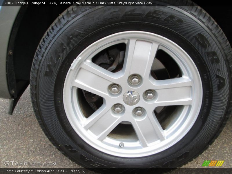 Mineral Gray Metallic / Dark Slate Gray/Light Slate Gray 2007 Dodge Durango SLT 4x4