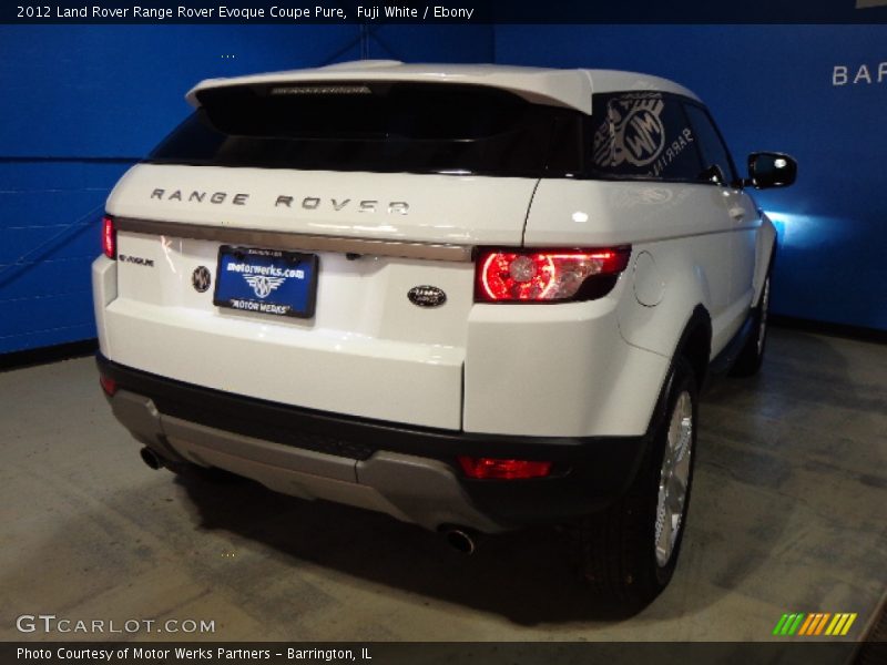 Fuji White / Ebony 2012 Land Rover Range Rover Evoque Coupe Pure