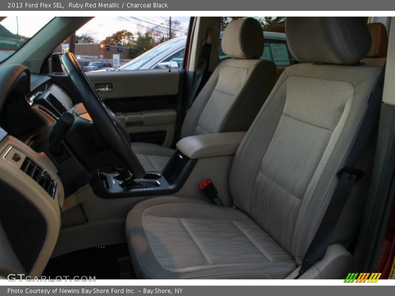 Ruby Red Metallic / Charcoal Black 2013 Ford Flex SEL