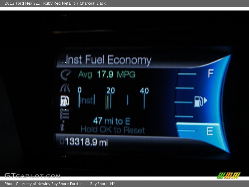 Ruby Red Metallic / Charcoal Black 2013 Ford Flex SEL