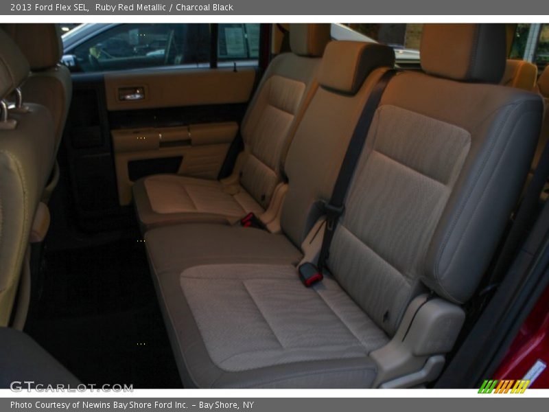 Ruby Red Metallic / Charcoal Black 2013 Ford Flex SEL