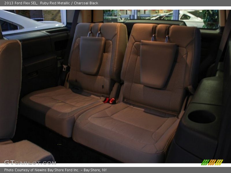 Ruby Red Metallic / Charcoal Black 2013 Ford Flex SEL
