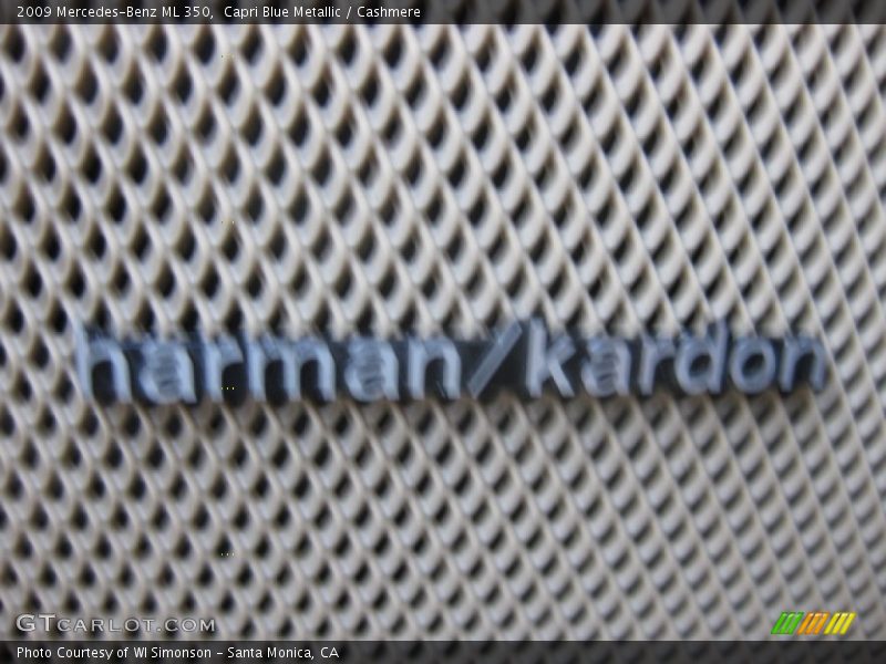Capri Blue Metallic / Cashmere 2009 Mercedes-Benz ML 350