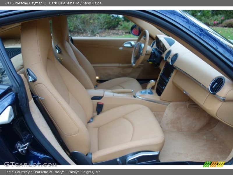 Front Seat of 2010 Cayman S