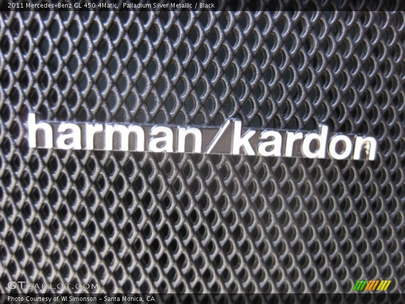 Palladium Silver Metallic / Black 2011 Mercedes-Benz GL 450 4Matic
