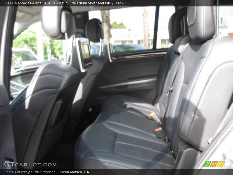Palladium Silver Metallic / Black 2011 Mercedes-Benz GL 450 4Matic