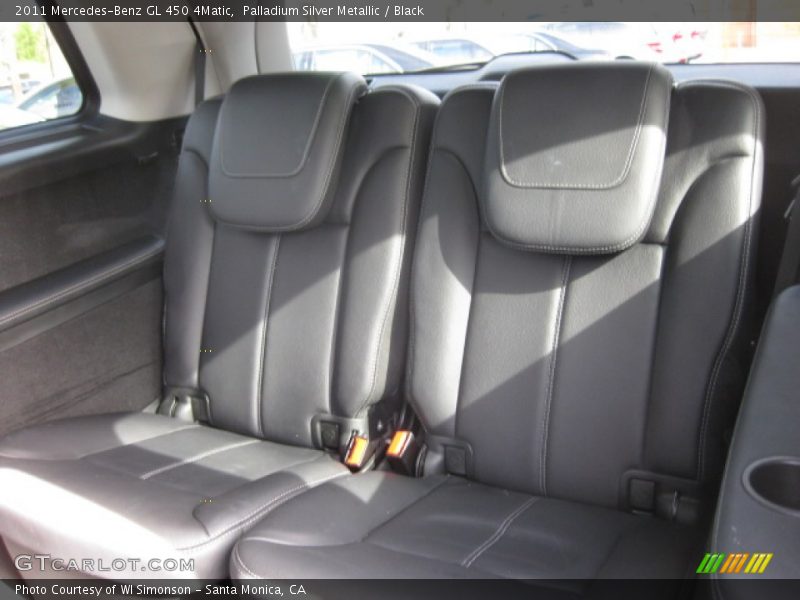 Palladium Silver Metallic / Black 2011 Mercedes-Benz GL 450 4Matic