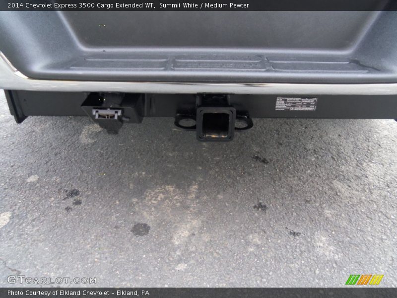 Summit White / Medium Pewter 2014 Chevrolet Express 3500 Cargo Extended WT