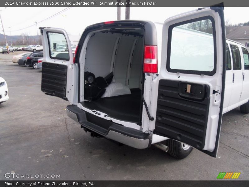 Summit White / Medium Pewter 2014 Chevrolet Express 3500 Cargo Extended WT