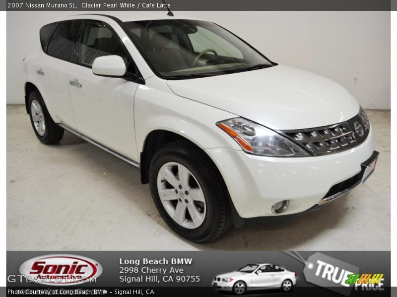 Glacier Pearl White / Cafe Latte 2007 Nissan Murano SL