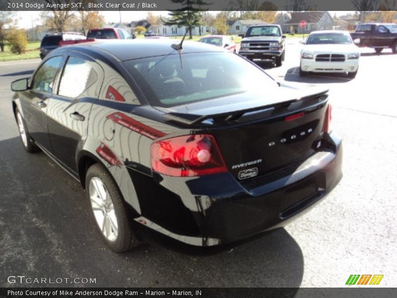 Black Clear Coat / Black 2014 Dodge Avenger SXT