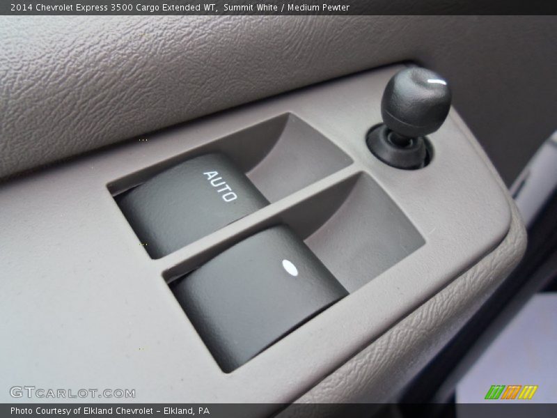 Summit White / Medium Pewter 2014 Chevrolet Express 3500 Cargo Extended WT