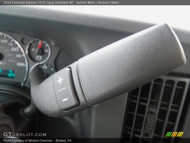 Summit White / Medium Pewter 2014 Chevrolet Express 3500 Cargo Extended WT