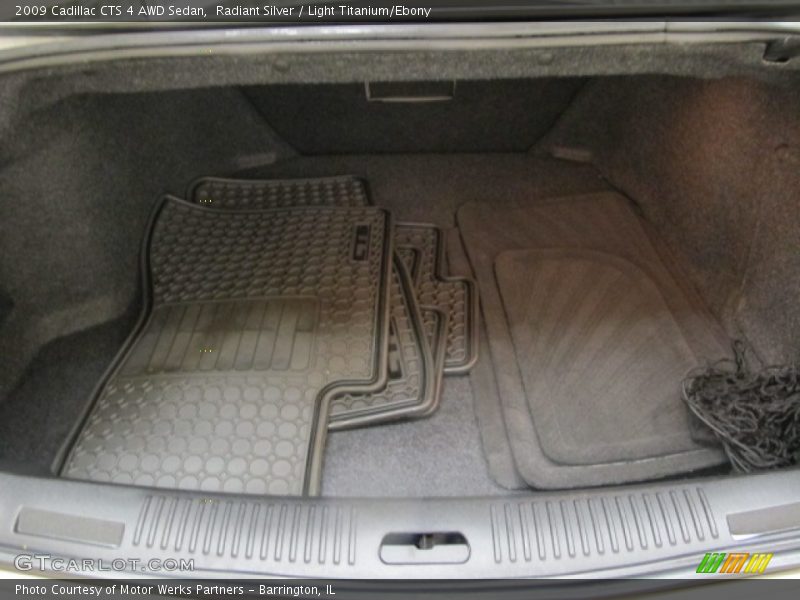 Radiant Silver / Light Titanium/Ebony 2009 Cadillac CTS 4 AWD Sedan