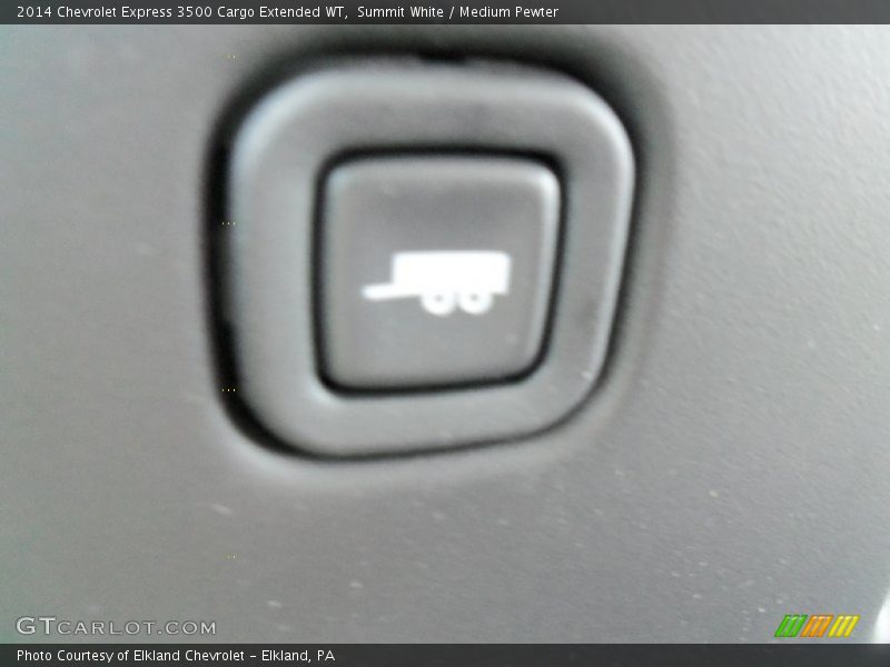Summit White / Medium Pewter 2014 Chevrolet Express 3500 Cargo Extended WT