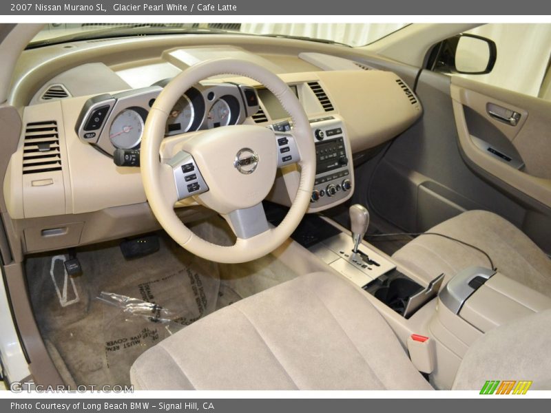Glacier Pearl White / Cafe Latte 2007 Nissan Murano SL